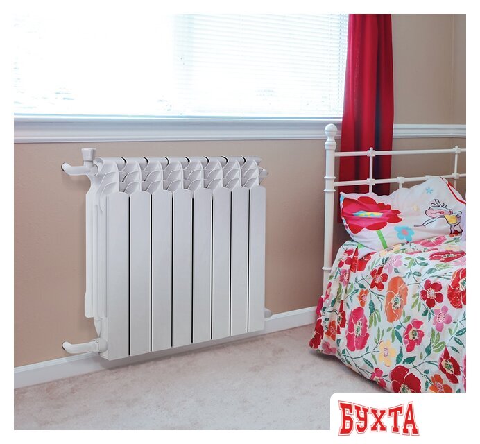 Биметаллический радиатор Oasis 500/80/12 ЭКО 3