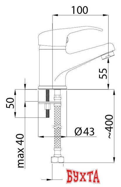 Смеситель Rubineta Optima-18 [080008] 2
