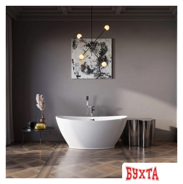 Ванна Polimat Mango 150x75 00518 (белый) 3