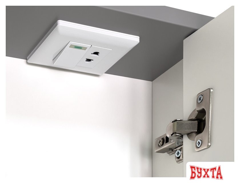 Мебель для ванных комнат Brevita Шкаф с зеркалом Balaton 90 BAL-04090-01-01П 3