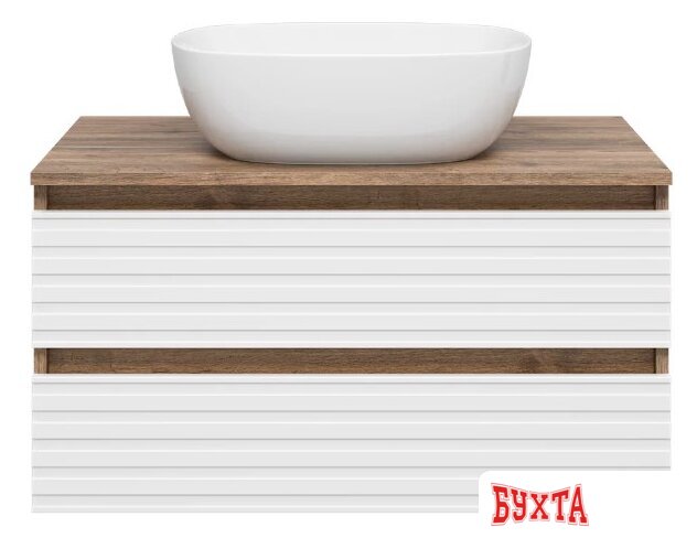 Мебель для ванных комнат Brevita Тумба под умывальник Dakota 80 DAK-09080-19/01-2Я 2