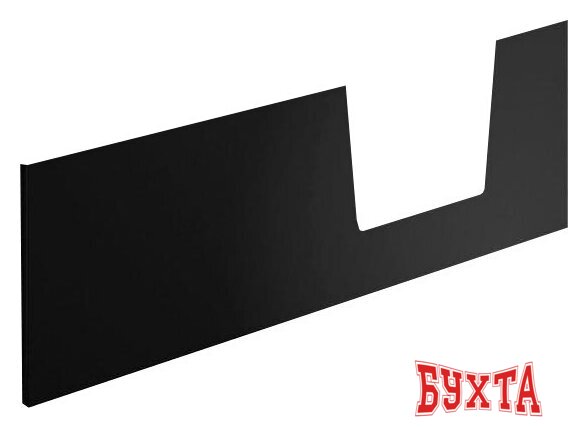 Фронтальный экран под ванну Polimat Avo 00050 (180x54, черный)