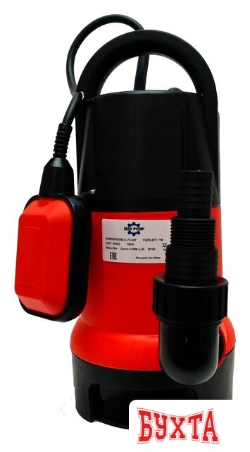 Фекальный насос Maxpump TOPLIFT 750 2