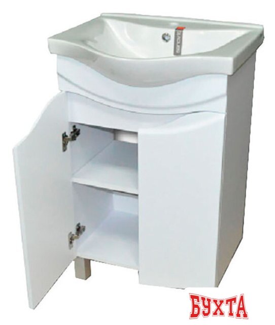 Мебель для ванных комнат Гамма Тумба под умывальник 23оФ8-У55 Альбатрос-10055 2