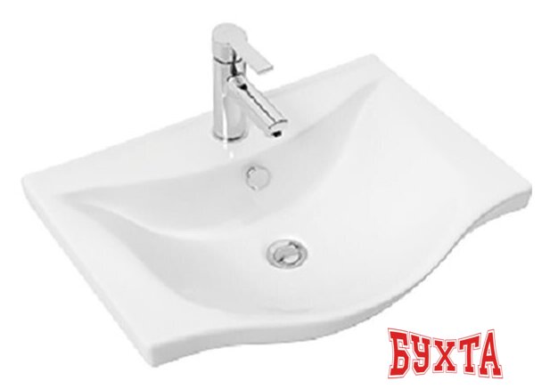 Мебель для ванных комнат Гамма Тумба под умывальник 23оФ8-У55 Альбатрос-10055 3