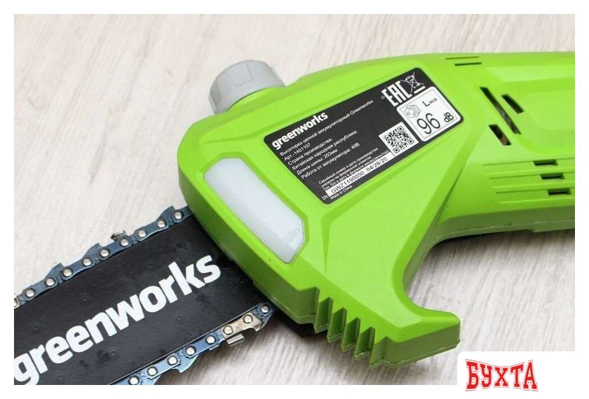 Высоторез Greenworks G40PSF (без АКБ) 4