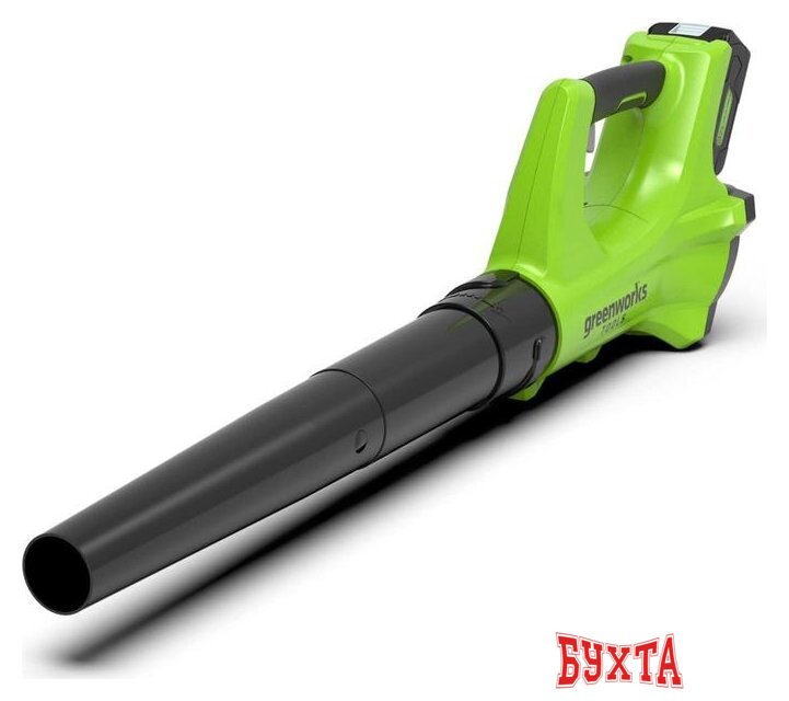 Ручная воздуходувка Greenworks G24ABK2 2404807UA (с 1-им АКБ) 2