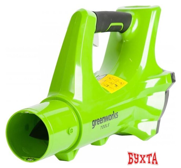 Ручная воздуходувка Greenworks G24ABK2 2404807UA (с 1-им АКБ) 4