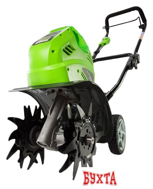Мотокультиватор аккумуляторный Greenworks G40TL