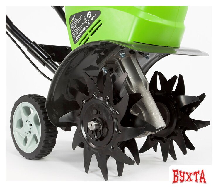 Мотокультиватор аккумуляторный Greenworks G40TL 2