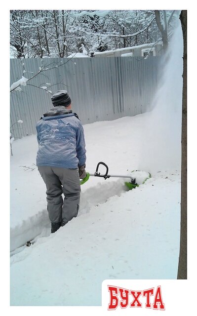 Снегоуборщик Greenworks GD40SSK2 (с АКБ 2000 mAh) 5
