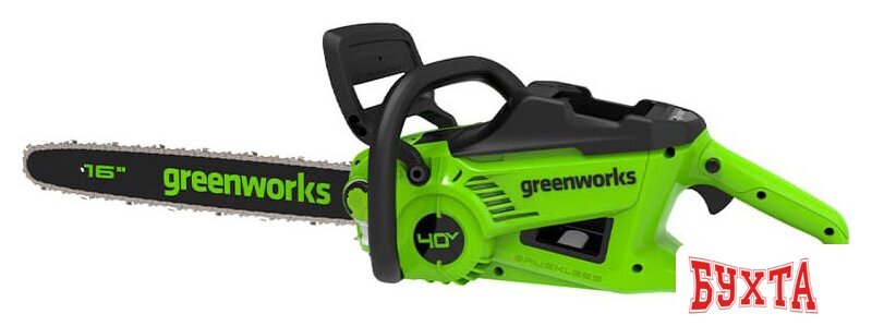 Аккумуляторная пила Greenworks GD40CS20XK4 (с 1-им АКБ 4 Ач) 1