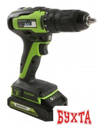 Дрель-шуруповерт Greenworks GD24DD35 3704007 (без АКБ) 3