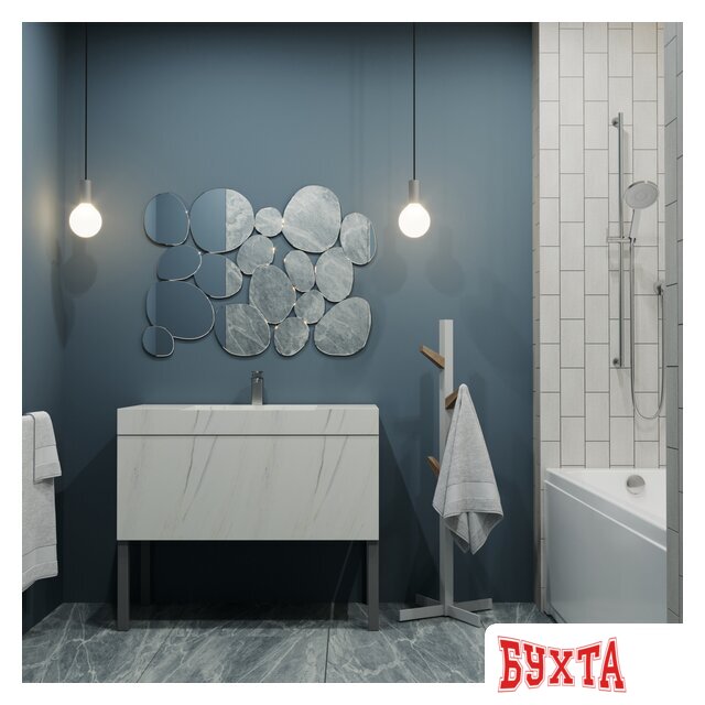 Ванна Triton Прага 150x70 (с ножками) 4