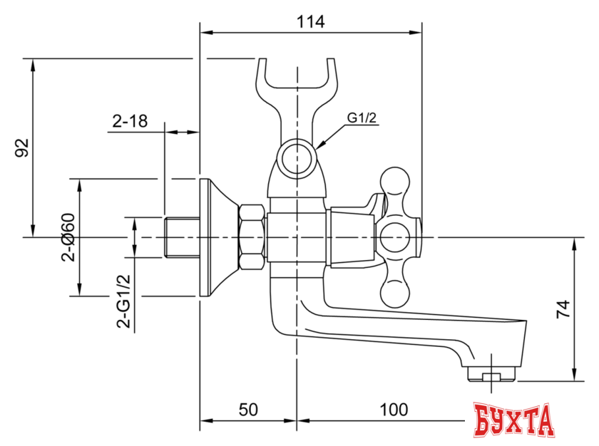 Смеситель Eleanti Opal 0402.896 2