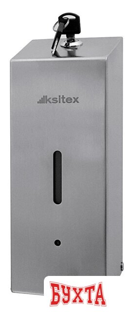 Дозатор для жидкого мыла Ksitex ASD-800M (матовый стальной)
