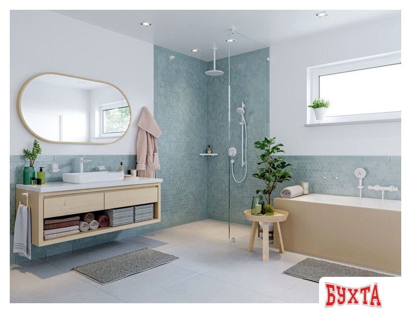 Мебель для ванных комнат Hansgrohe Полка AddStoris 41741670 5