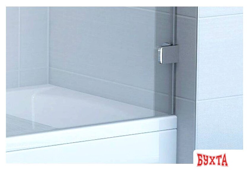 Стеклянная шторка для ванны Ravak Brilliant BVS2-100 L 7ULA0A00Z1+D01000A072 3