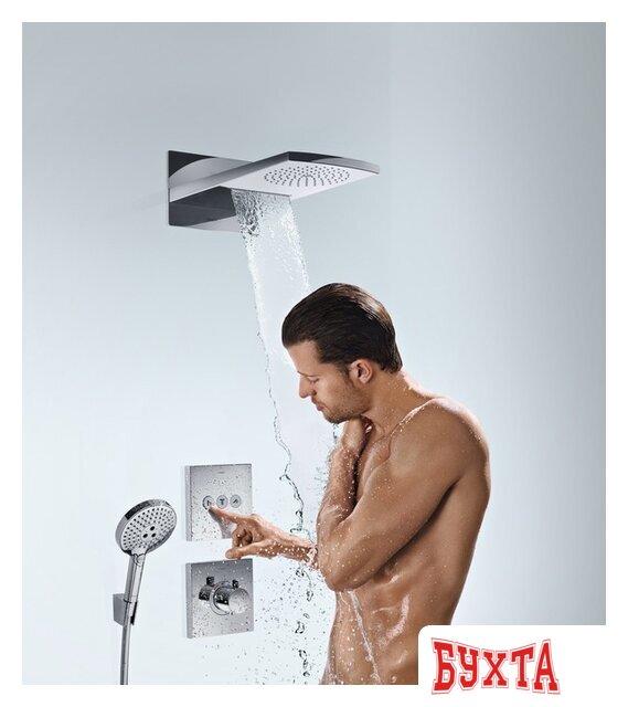 Переключатель режимов Hansgrohe ShowerSelect 15764000 4