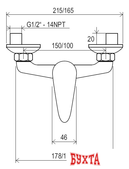 Смеситель Ravak Suzan-SN 032.00/150 [X070005] 5