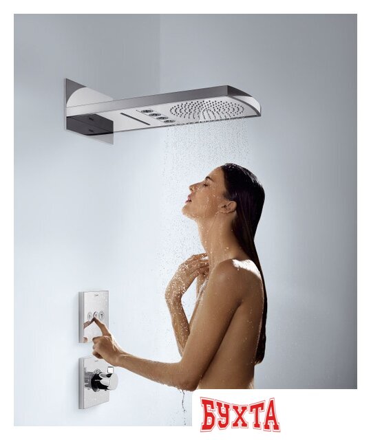 Смеситель без скрытого механизма Hansgrohe ShowerSelect Highflow 15760000 3