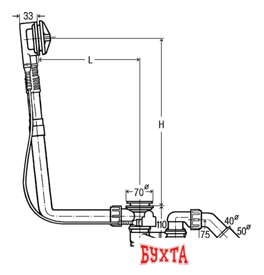 Сифон Viega Multiplex 103071 3