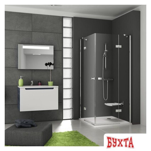 Душевой уголок Ravak SmartLine SMSRV4 80x80 2