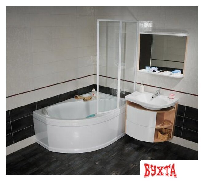 Ванна Ravak Rosa 150x105L CK01000000 4