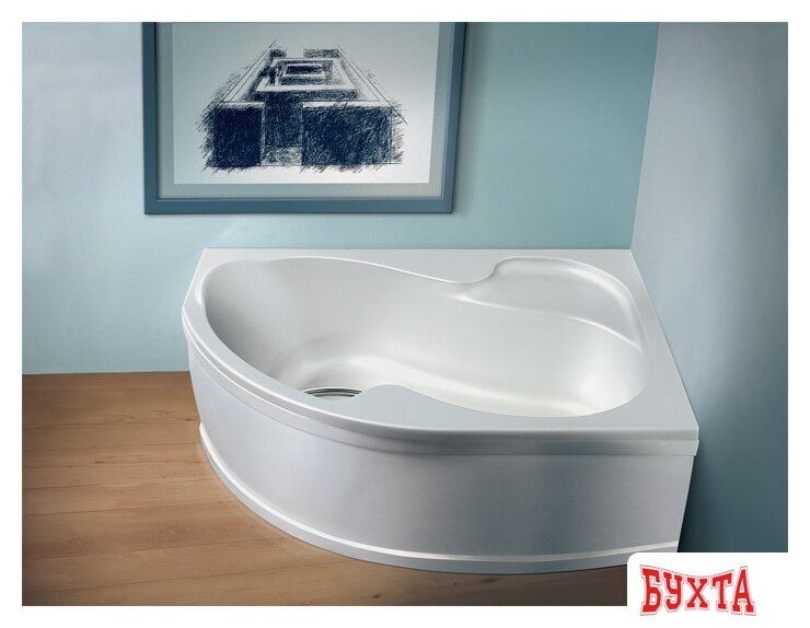 Ванна Ravak Rosa 150x105L CK01000000 5