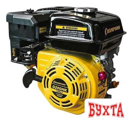 Бензиновый двигатель Champion G200HK