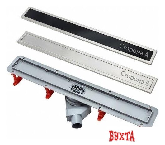 Трап/канал Pestan Confluo Premium Black Glass Line 750 4