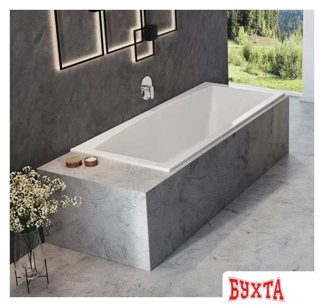 Ванна Ravak Formy 02 Slim 180x80 C891300000 3