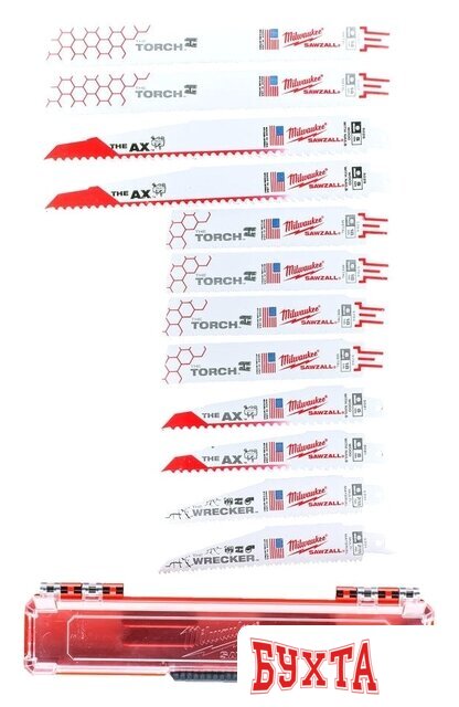 Набор пильных полотен Milwaukee 49222229 (12 предметов) 2