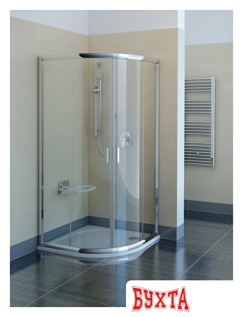 Душевой уголок Ravak Blix BLCP4 90x90 (белый/прозрачное) 2