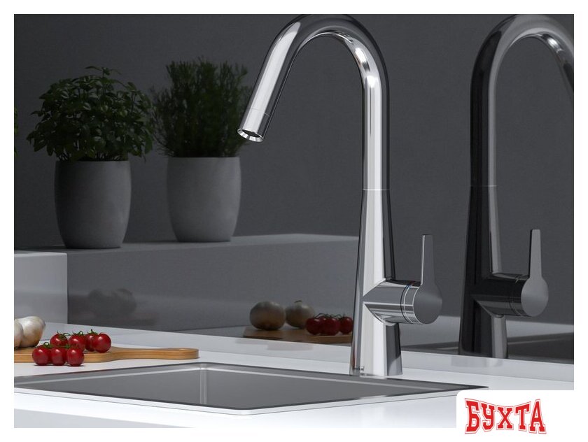 Смеситель Teska Axis E4106 (хром) 2