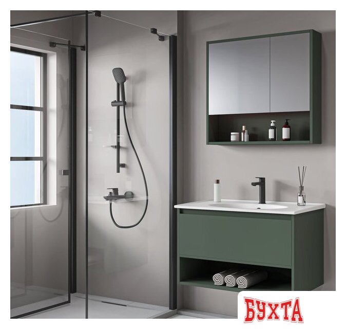 Смеситель Teska Carmela BB3008 (черный) 3