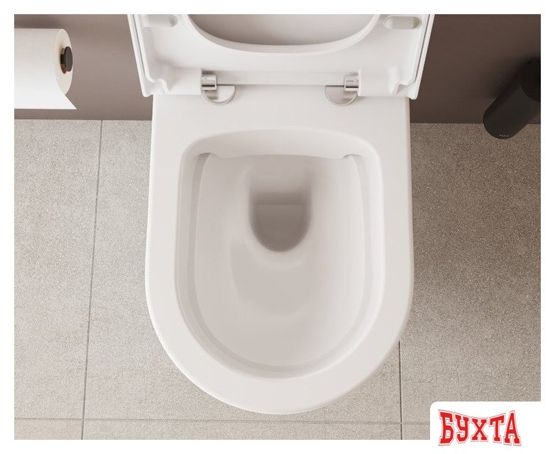 Унитаз подвесной Vitra Sanibelle SmoothFlush 7551B003-0075 (без сиденья) 3