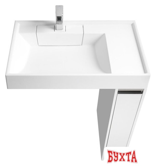 Мебель для ванных комнат Акватон Тумба под умывальник Лондри 20 1A236101LH010 (белый) 3