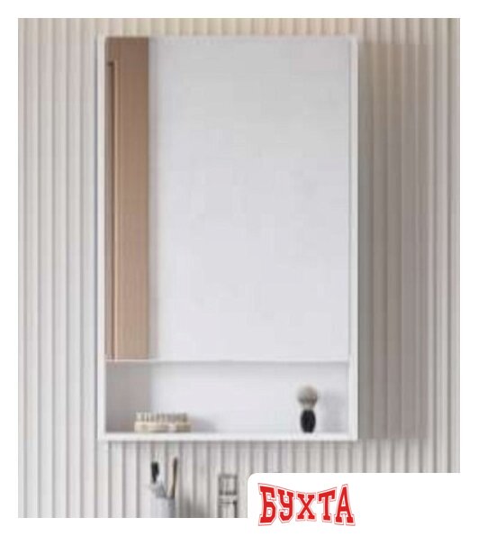 Мебель для ванных комнат Акватон Шкаф с зеркалом Сканди 55 1A252102SD010 3