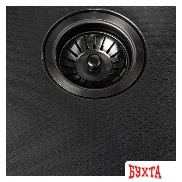 Кухонная мойка ARFEKA Eco AR 500*500 Black PVD Nano Decor 3