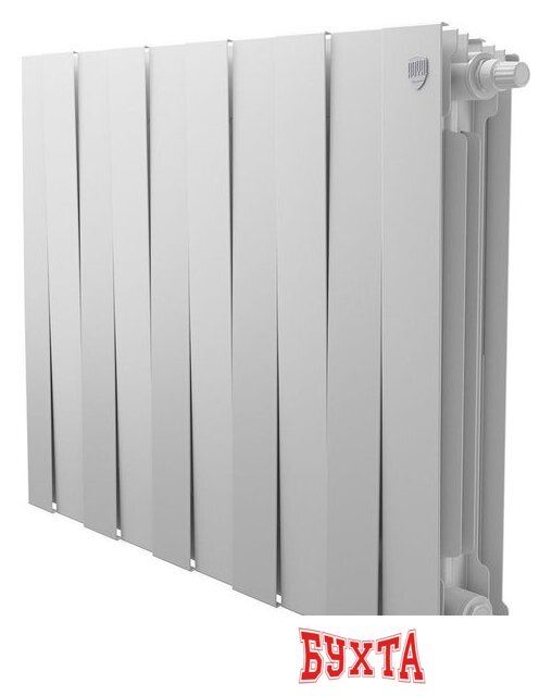 Биметаллический радиатор Royal Thermo PianoForte 500 Белый VR80 - 10 секций