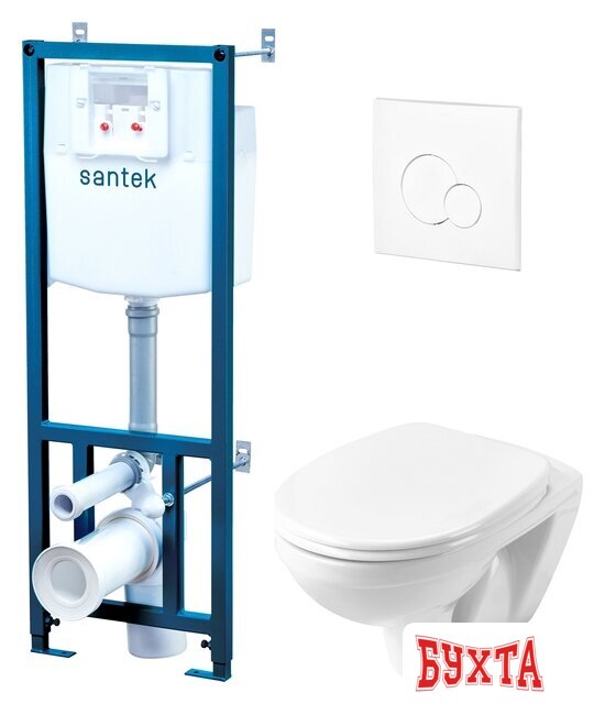 Унитаз подвесной Santek Бореаль Пэк 1.WH30.2.464 1