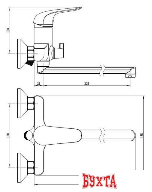 Смеситель Esko Cape Town CT31 3