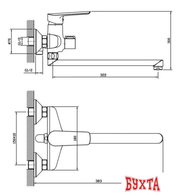 Смеситель Esko Lagos LG 31 2