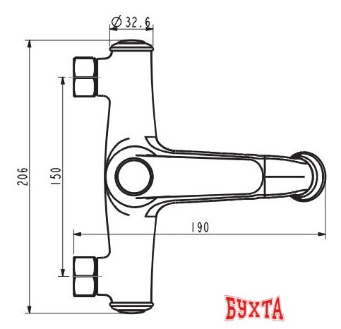 Смеситель Esko New York NY 54 3