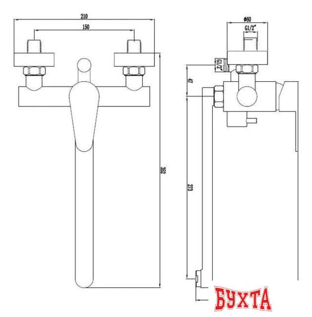 Смеситель Esko Orlando OL 31 2