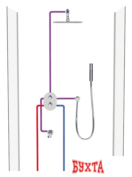Смеситель Ravak CR 067.00 [X070075] 4