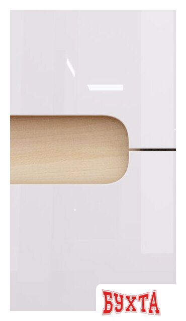 Мебель для ванных комнат Ravak Шкаф-пенал SB Classic 350 L (береза/белый) [X000000311] 2