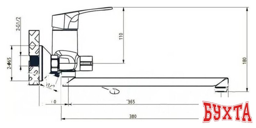Смеситель Voda Lucky LY 31 2