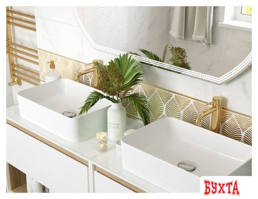 Мебель для ванных комнат Cersanit Зеркало Led 090 Design 100x60 LU-LED090*100-D-OS 4